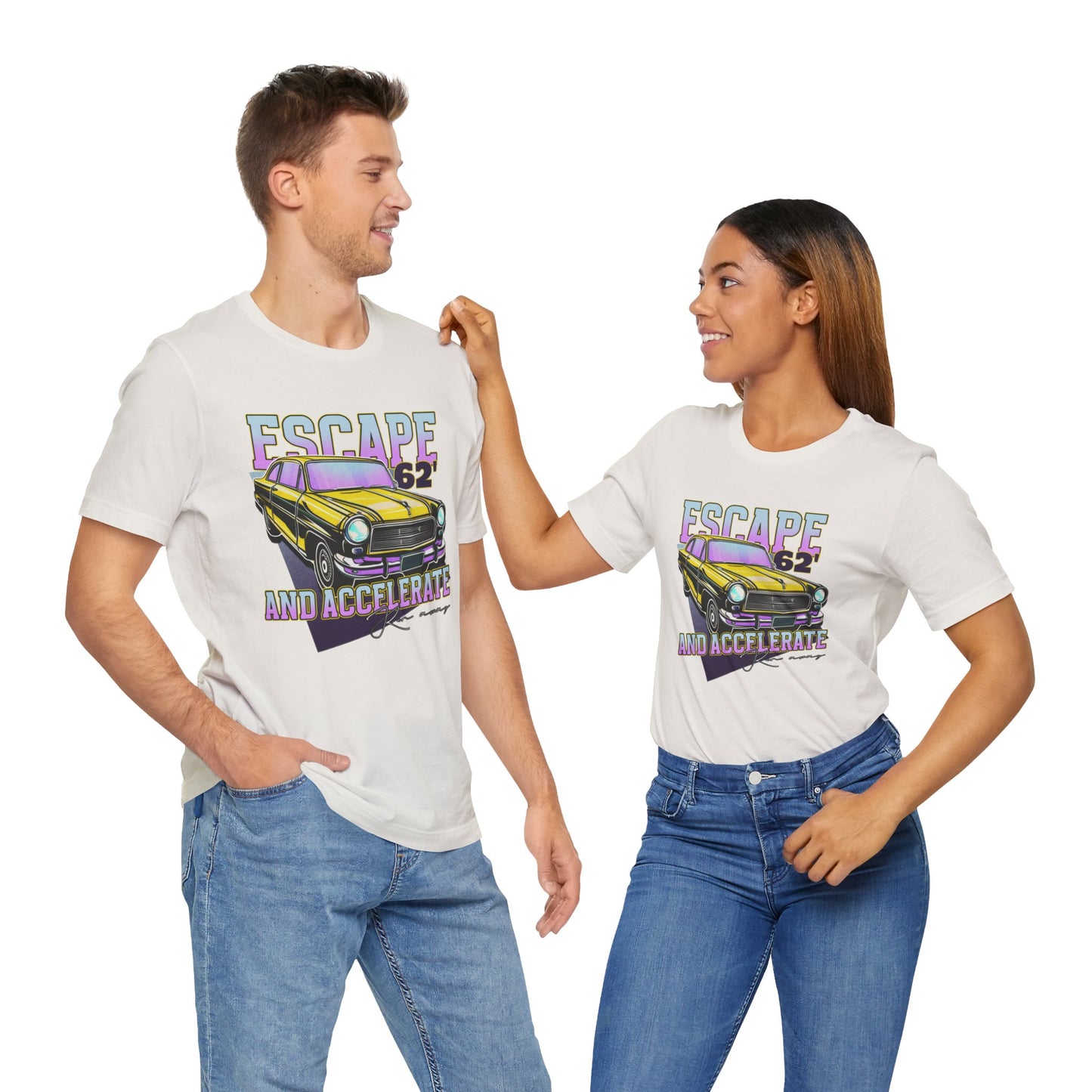 Escape And Accelerate Unisex Jersey Short Sleeve Tee