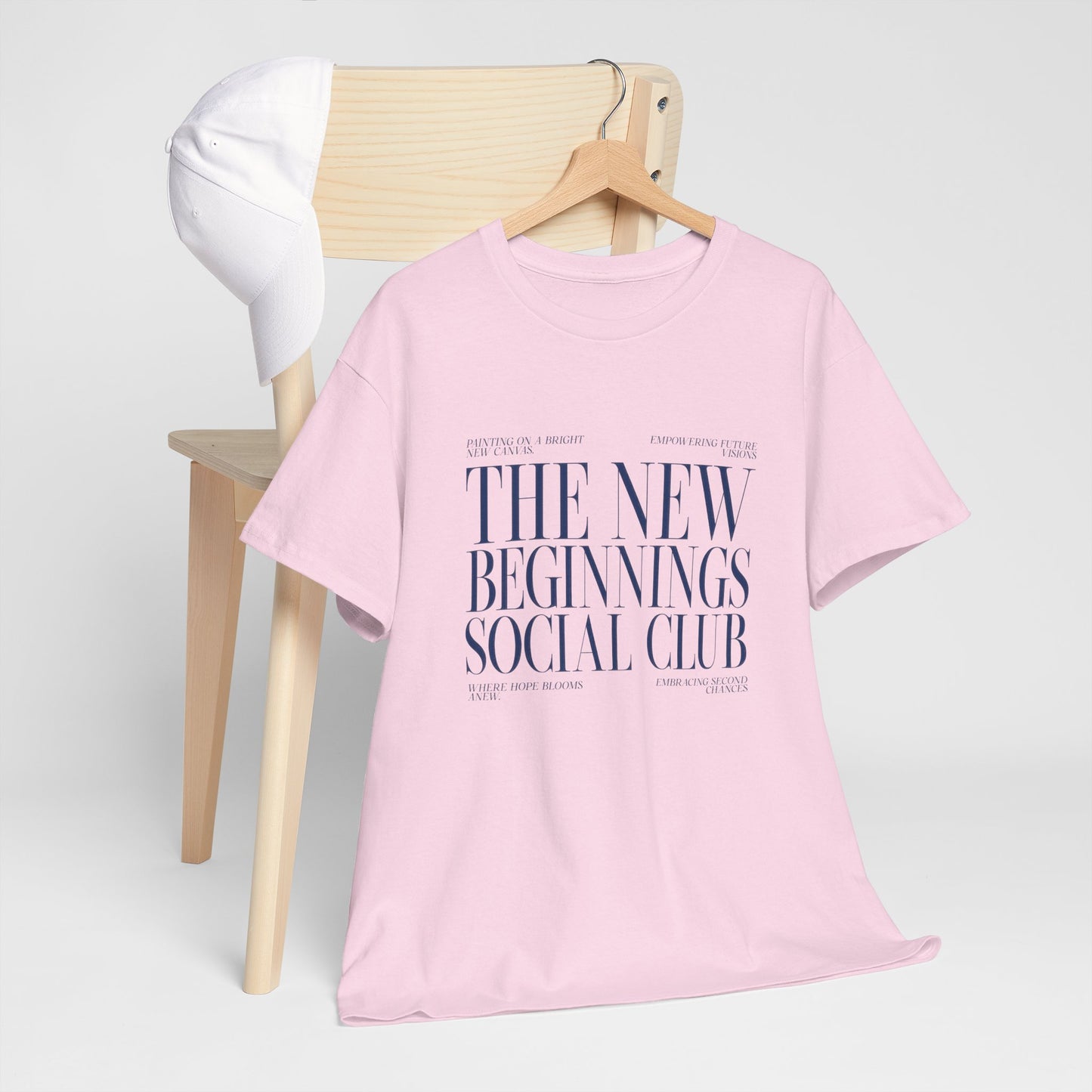 Camiseta unisex de estilo suave The New Beginnings Social Club 