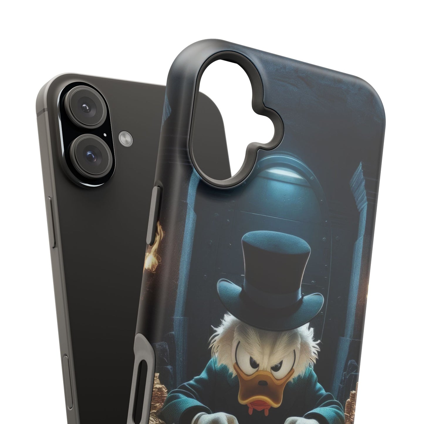 Magnetic Phone Case - Scrooge McDuck Design