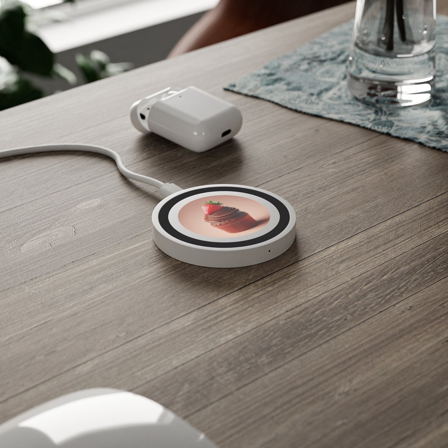 Chocolate Cupcake Quake Wireless Charging Pad