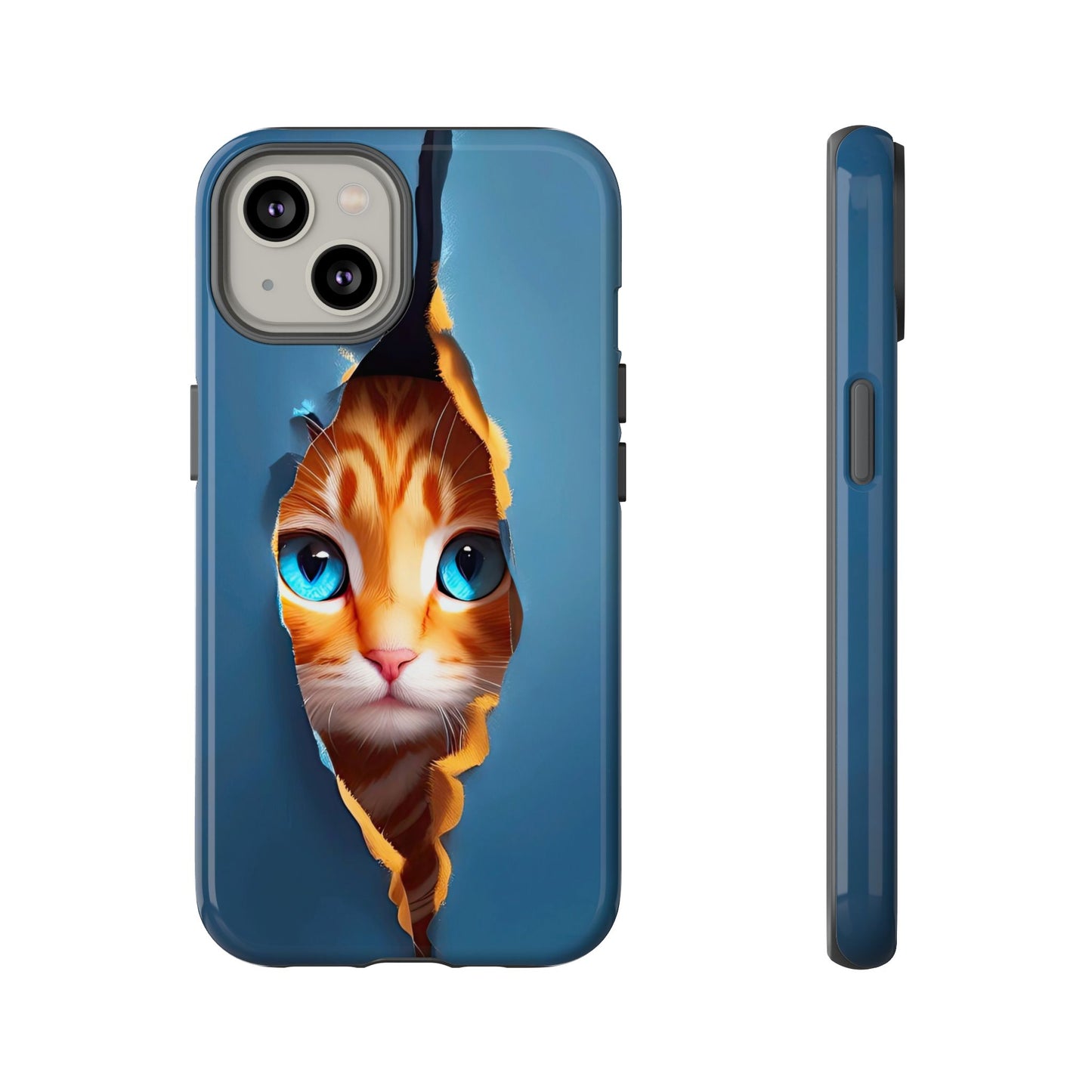Curious Kitten Tough  Case for iPhone
