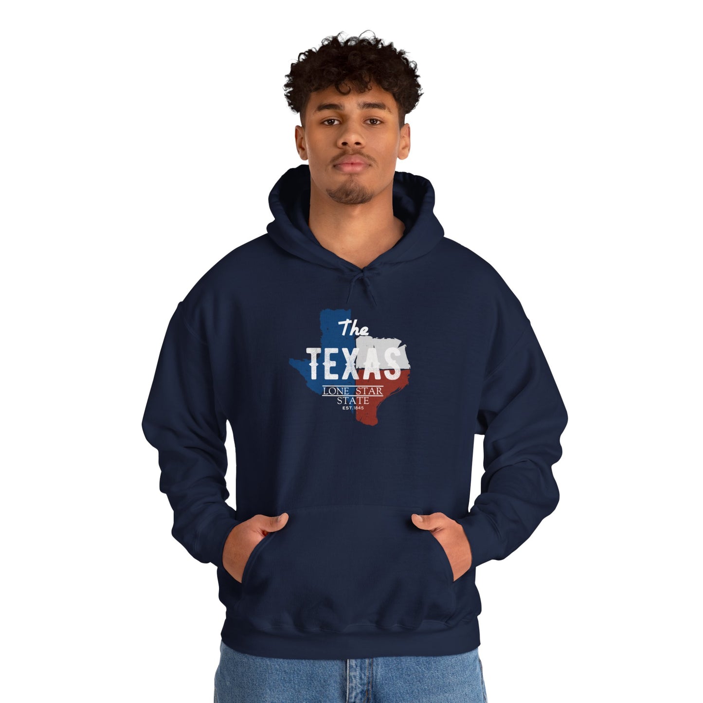 Texas Pride Unisex Hoodie - Comfortable Heavy Blend with State Graphic