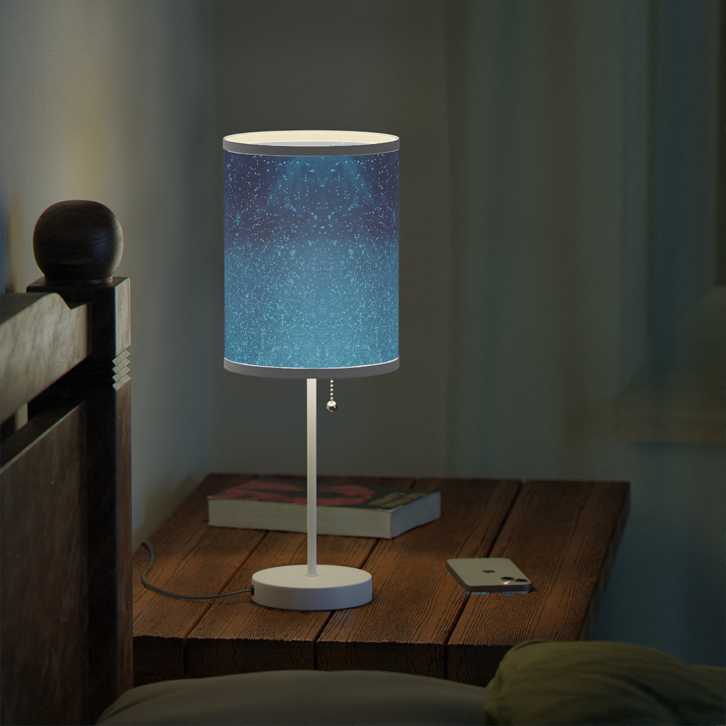 Sparkling Serenity Lamp on a Stand, US|CA plug / White