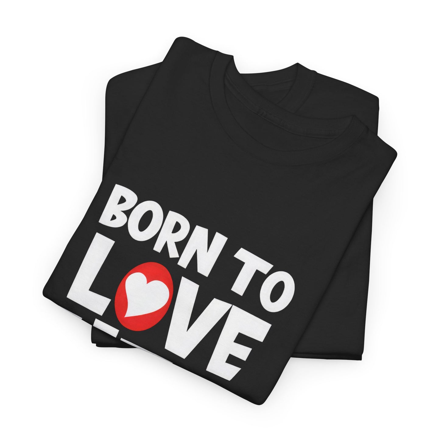 Born To Love Her Tee, Romantic Valentine T-Shirt for Couples A part