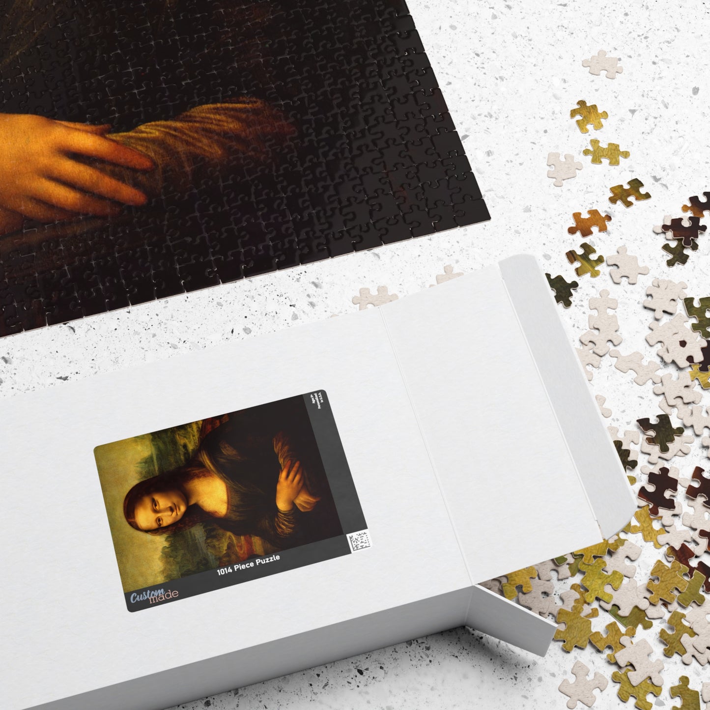 Mona Lisa Art Puzzle - 1014 Pieces - Perfect Gift for Art Enthusiasts