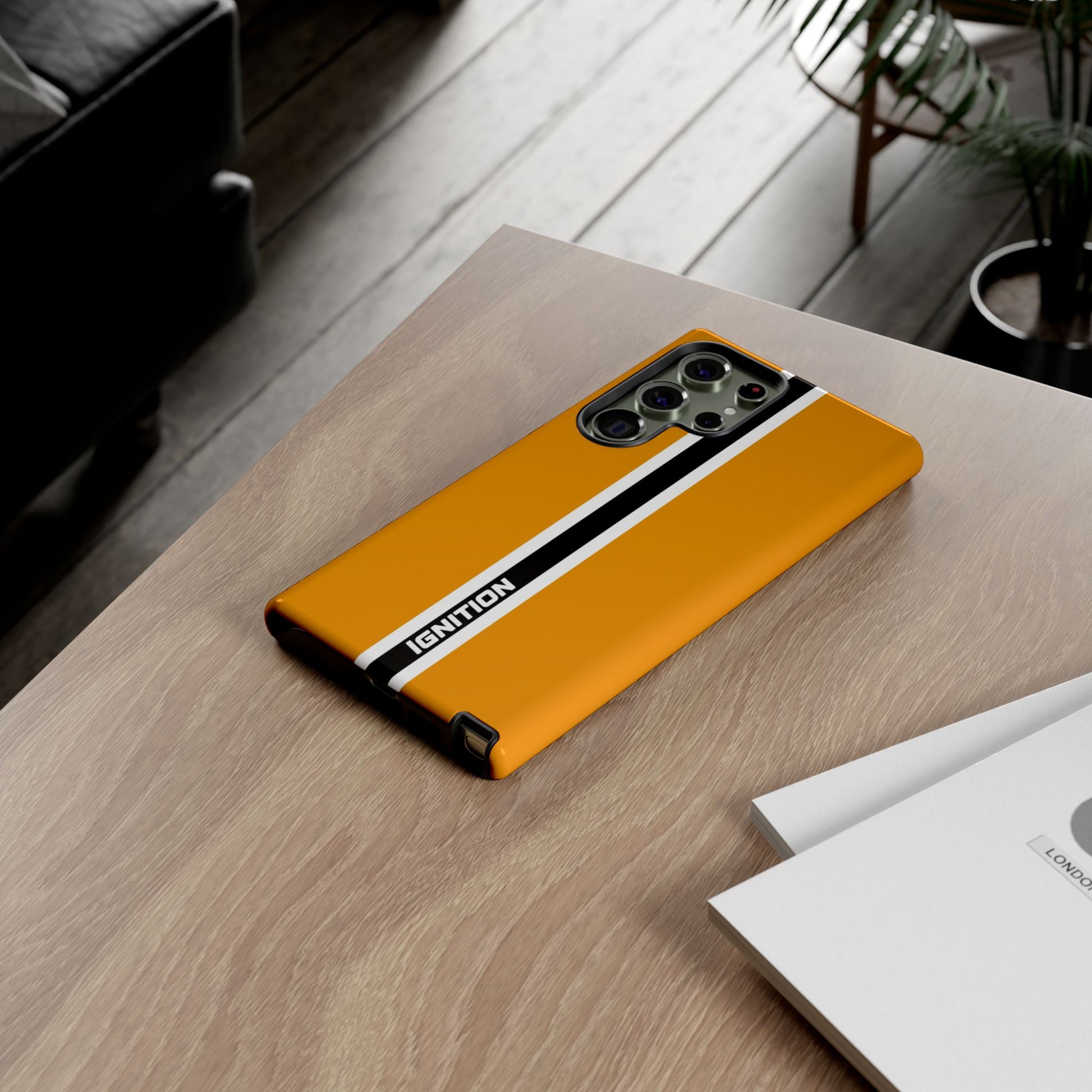 Ignition Tough Case, Racing Stripe Design