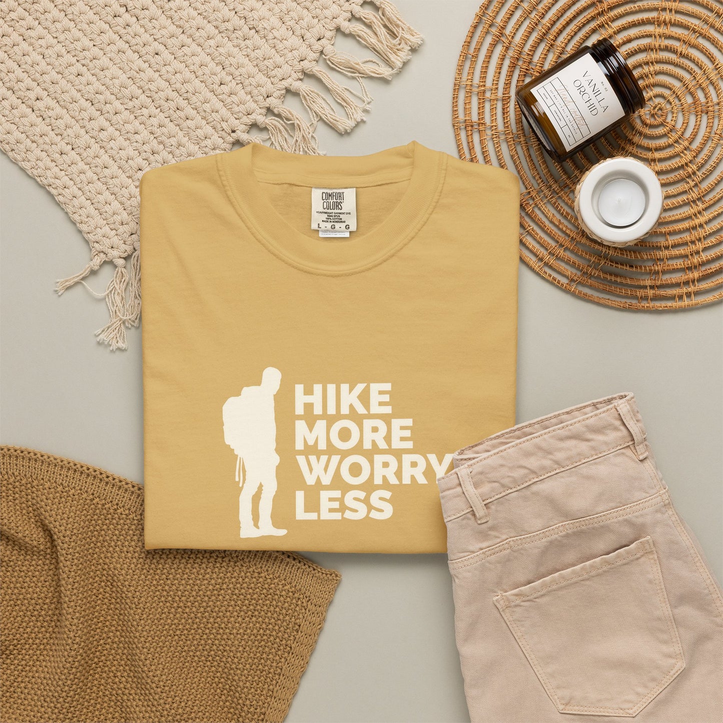 Hike More Worry Less Unisex T-shirt