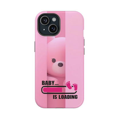 Cute Baby Loading Magnetic Phone Case, Expecting Parents Gift