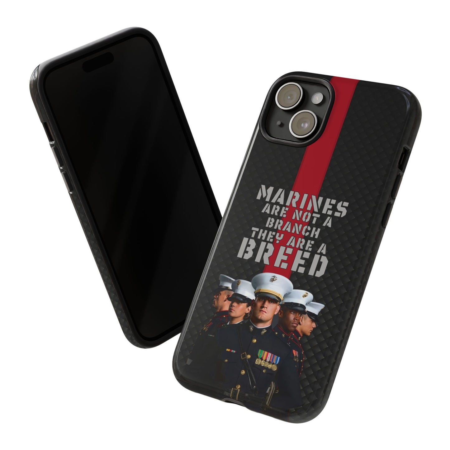 Marine Corps Tough iPhone Case - Proud Military Supporter