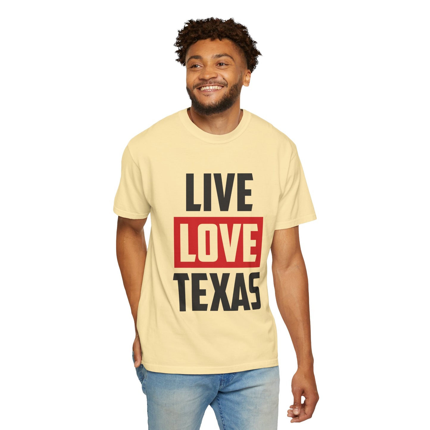 Live Love Texas Unisex T-Shirt | Casual Texas Pride Tee