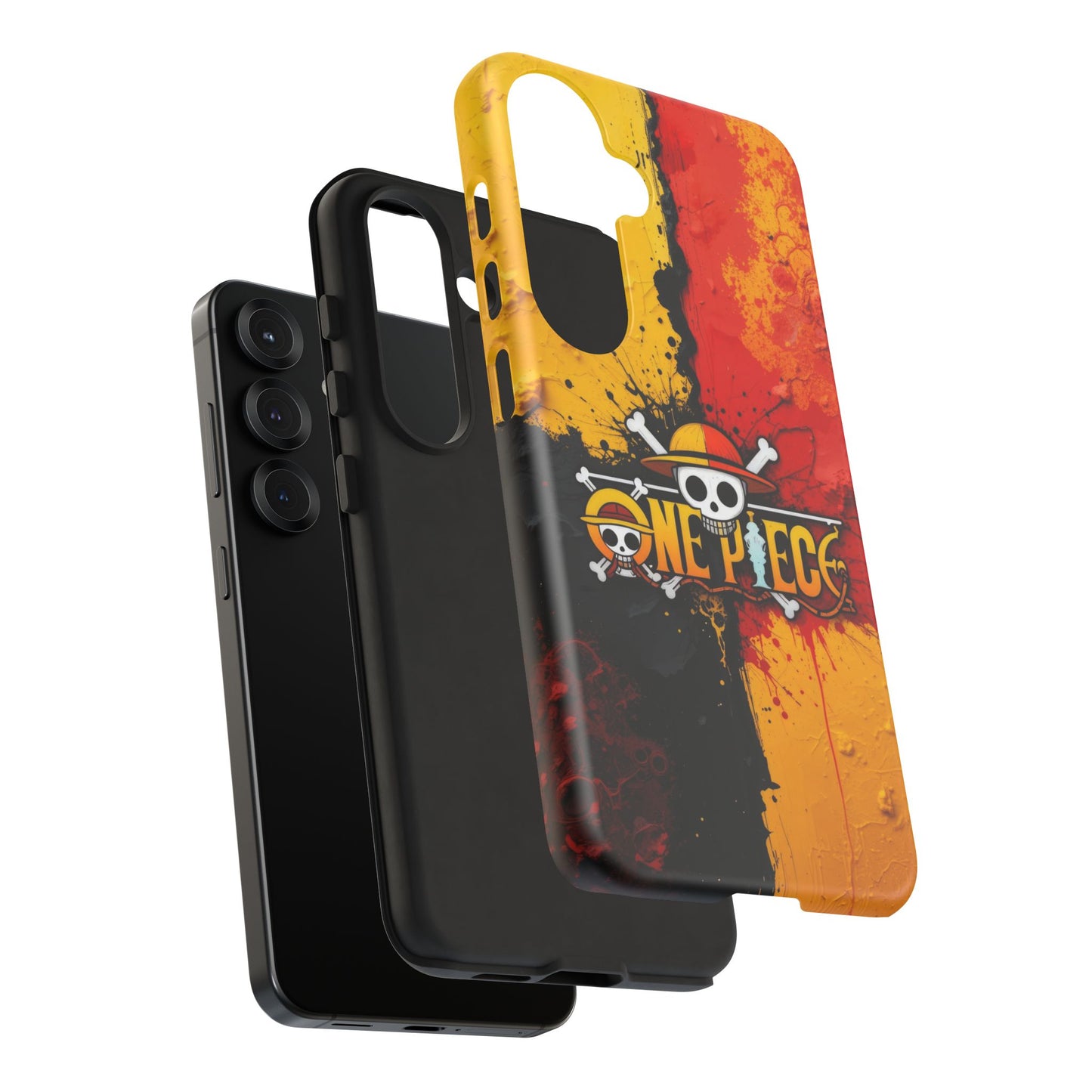 One Piece Samsung Tough Phone Case, Anime Vibrant Design