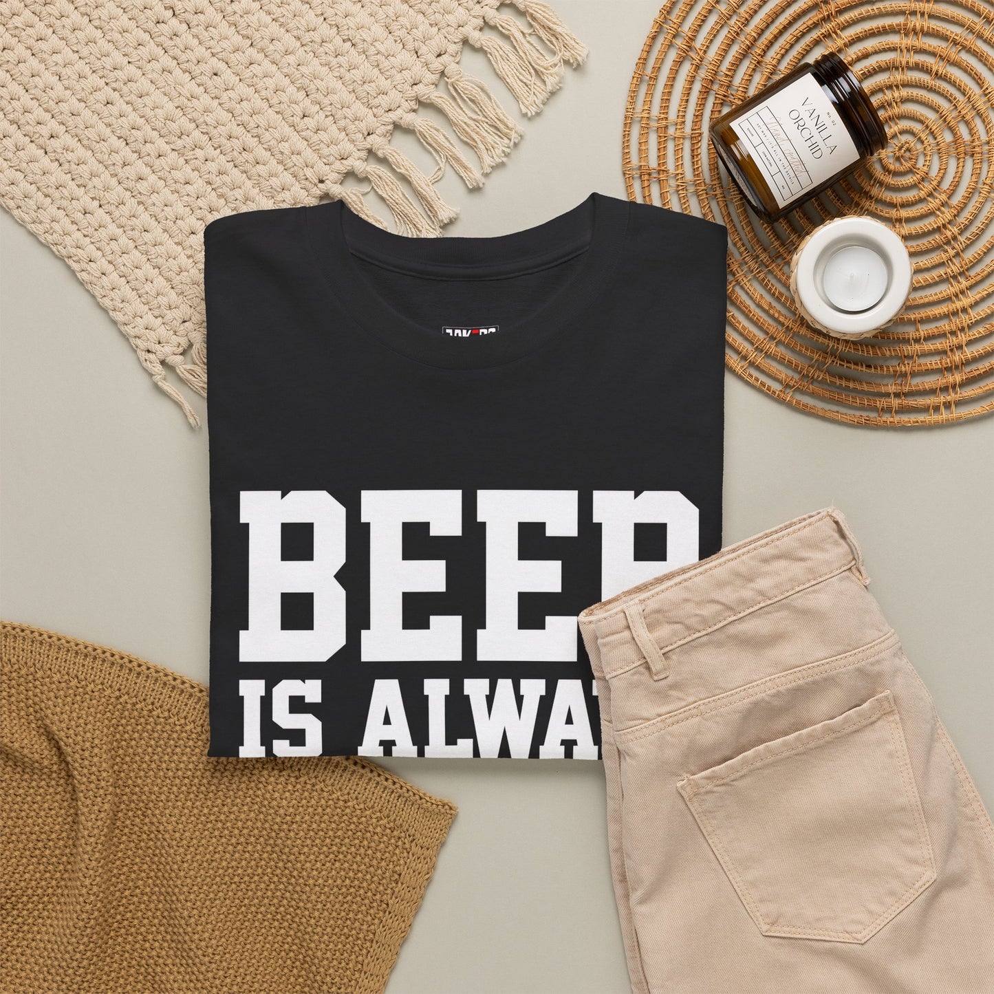 Beer is Always a Good Idea Unisex Heavy Cotton Tee