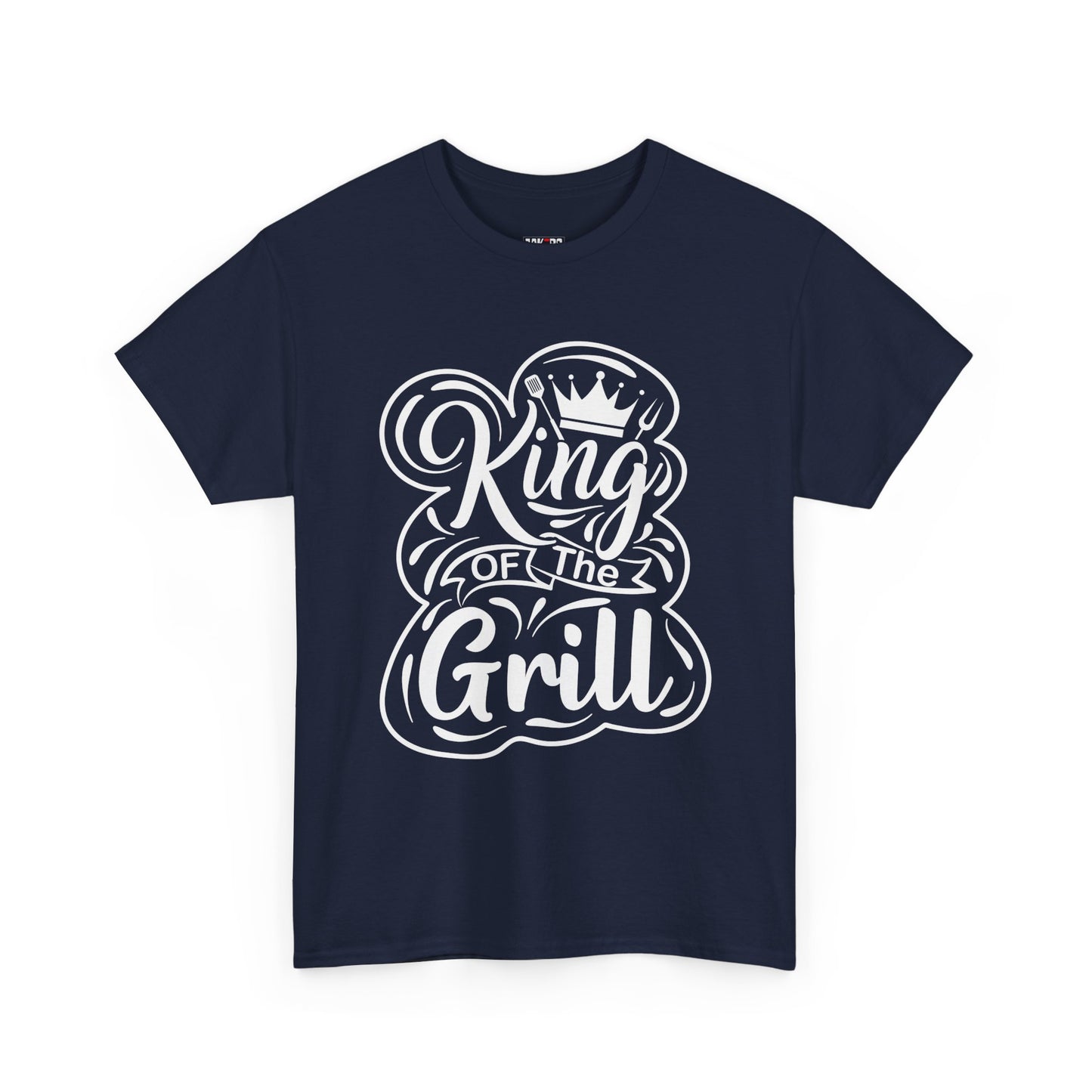 King of the Grill Heavy Cotton Tee - Perfect Gift for BBQ Lovers