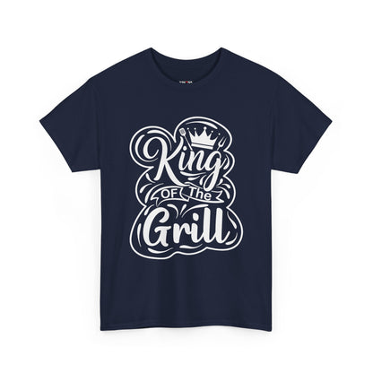 King of the Grill Heavy Cotton Tee - Perfect Gift for BBQ Lovers