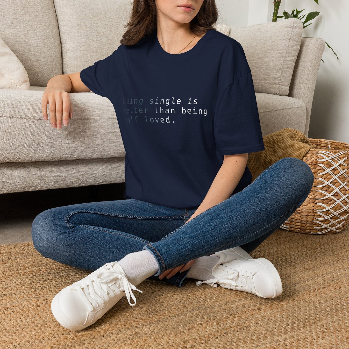 Being Single Unisex Softstyle T-Shirt