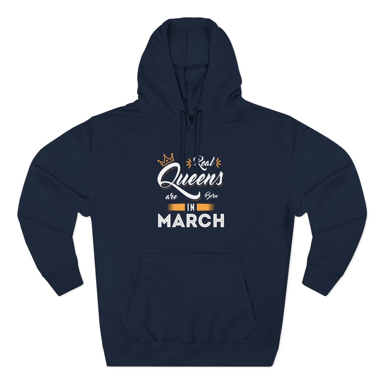 Personalized Birthday Hoodie — "Real Queens are born in ..."