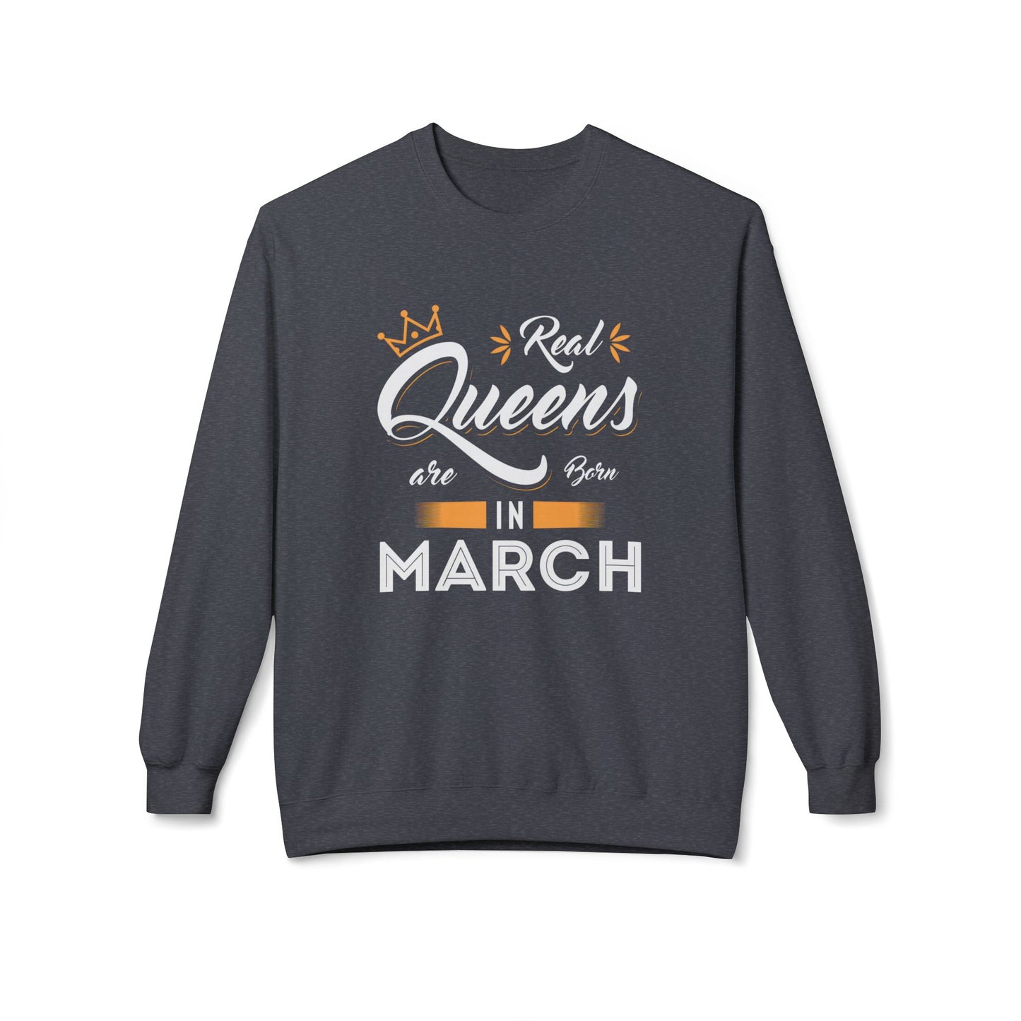 Custom Birthday Sweatshirt —"Real Queens Are Born in..." Gift for Her