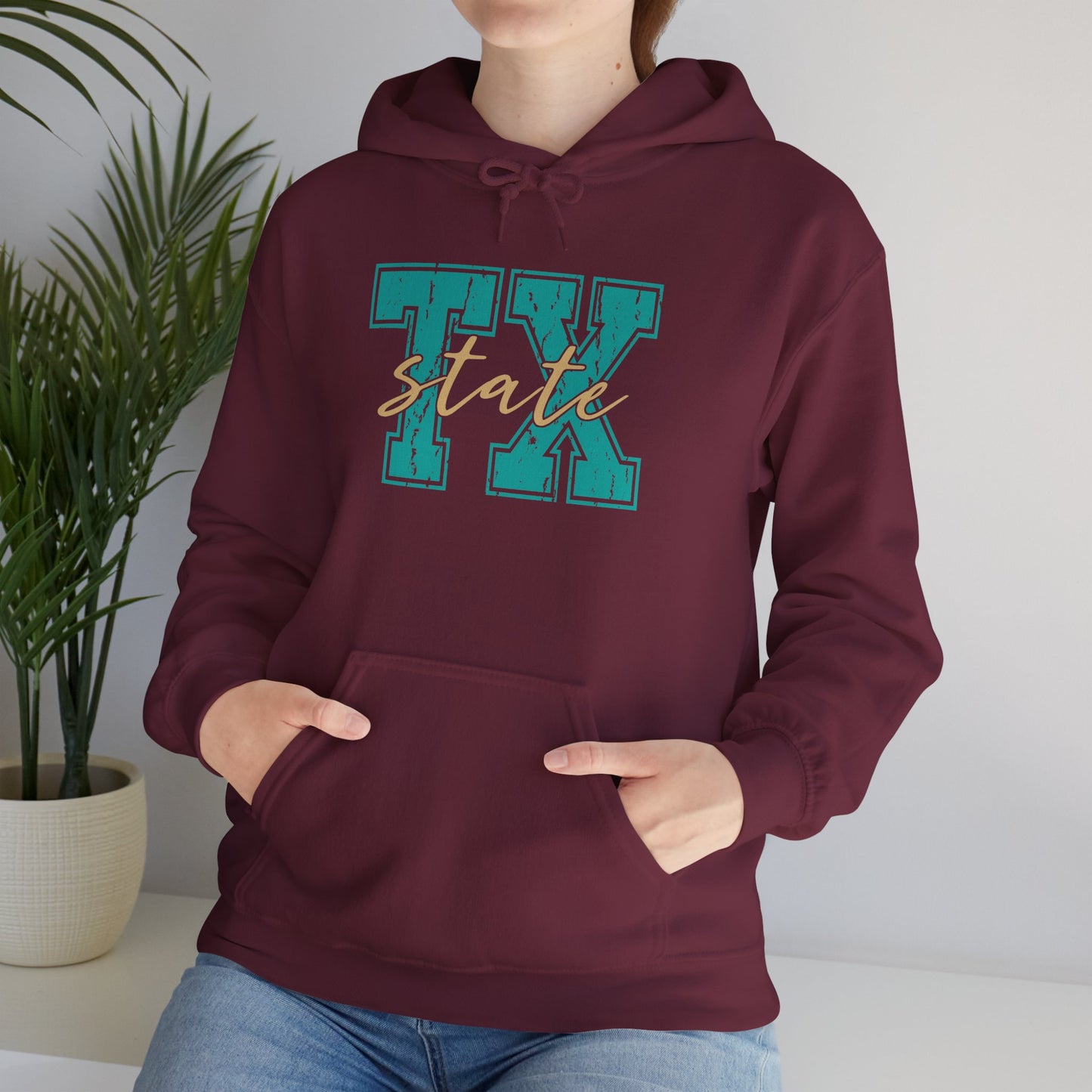 TX State Hooded Sweatshirt