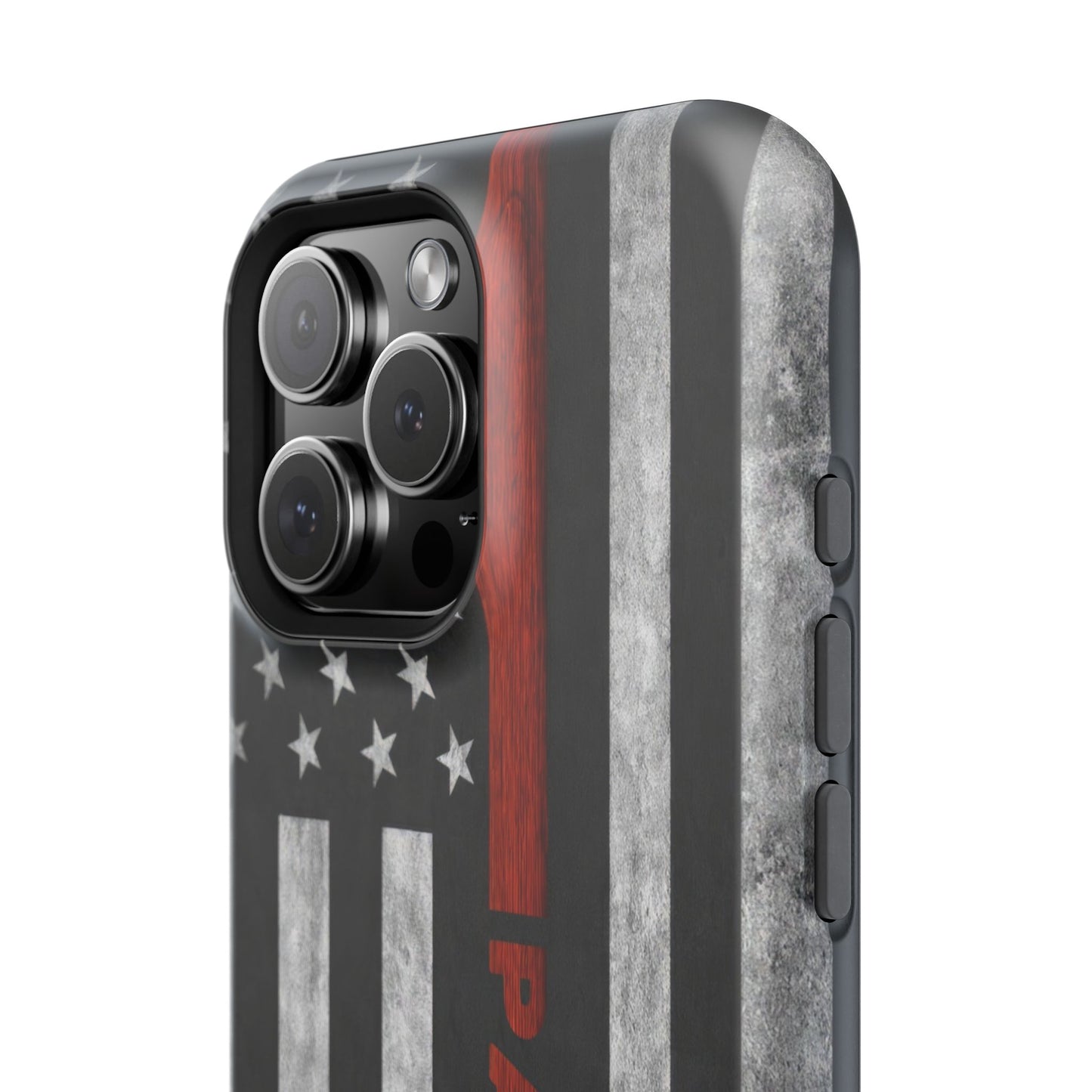 Red Line Magnetic Phone Cases, Firefighter Gift