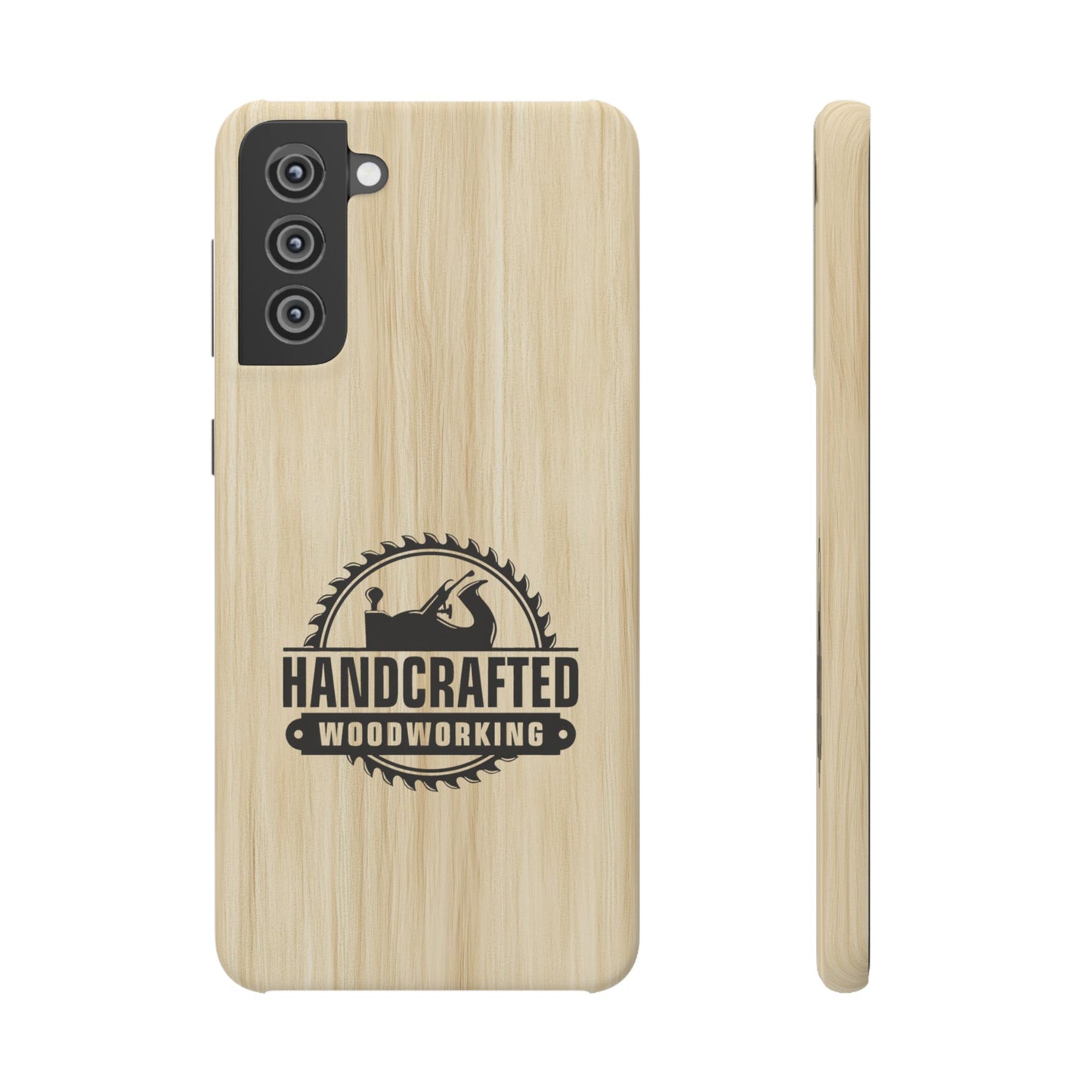 Woodworking Logo Slim Case