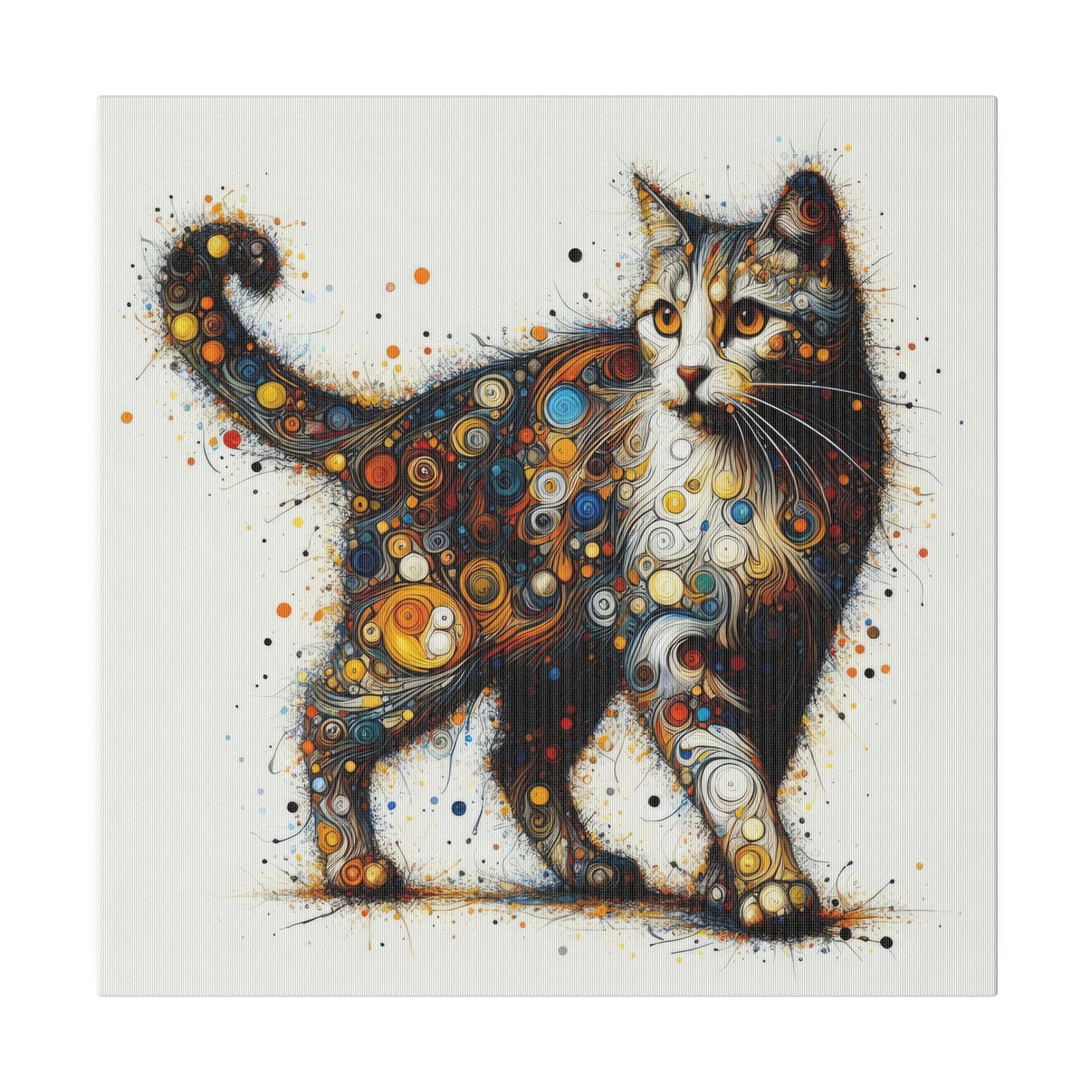 Purrfect Expression Matte Canvas, Stretched, 0.75"