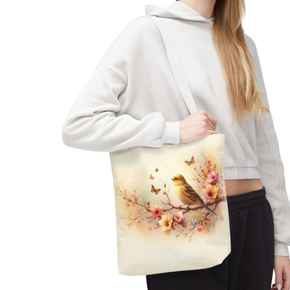 Blooming Melody Tote Bag