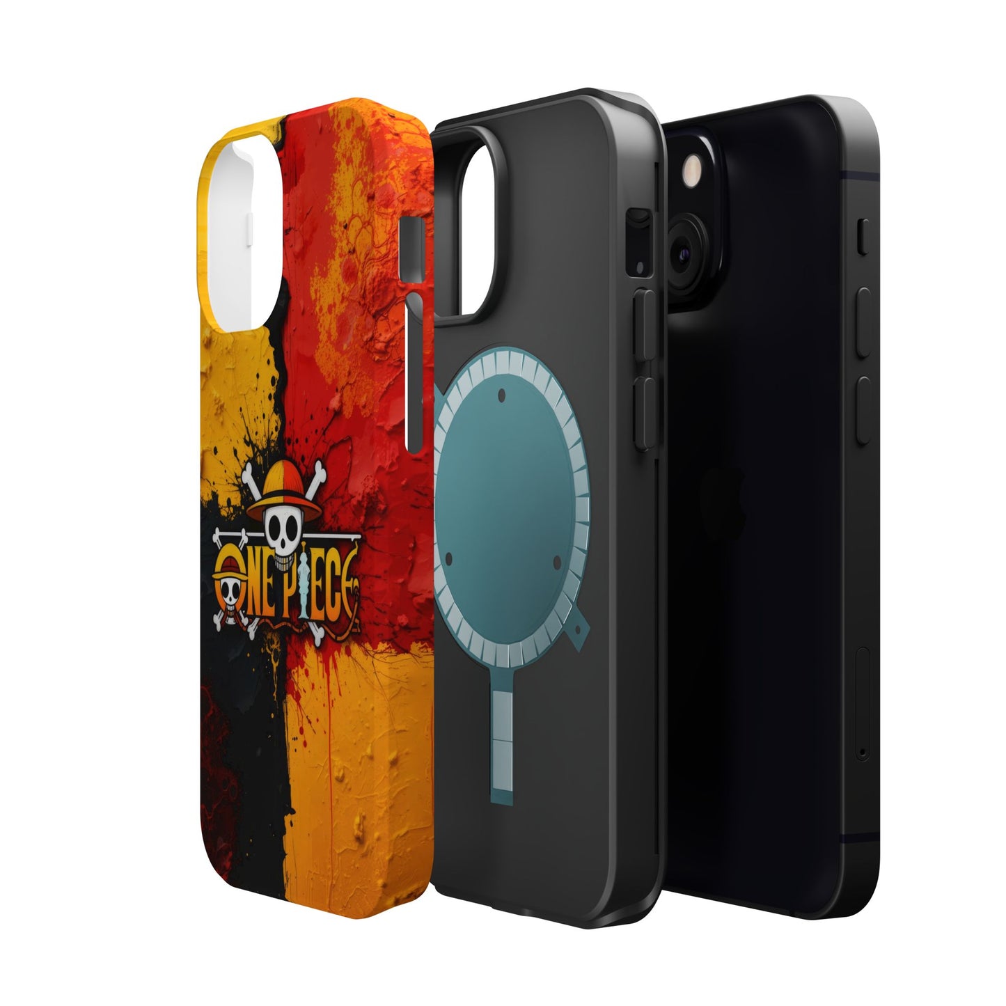 One Piece Vibrant Magnetic iPhone Cases, Anime Accessories