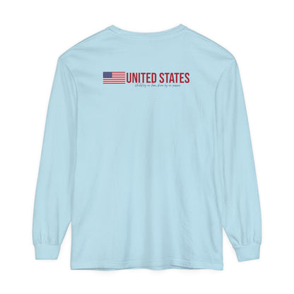 Patriotic Long Sleeve T-Shirt - One Nation, One Dream