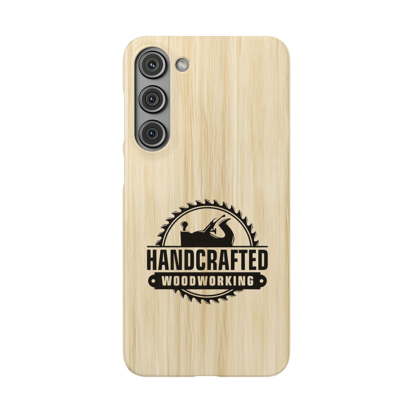 Woodworking Logo Slim Case