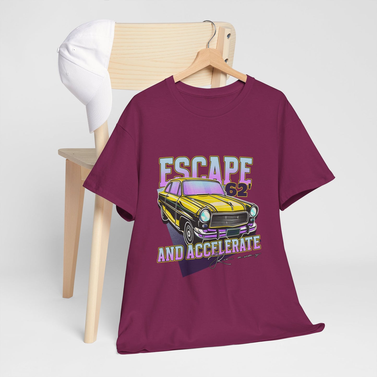 Camiseta de manga corta unisex Escape And Accelerate 