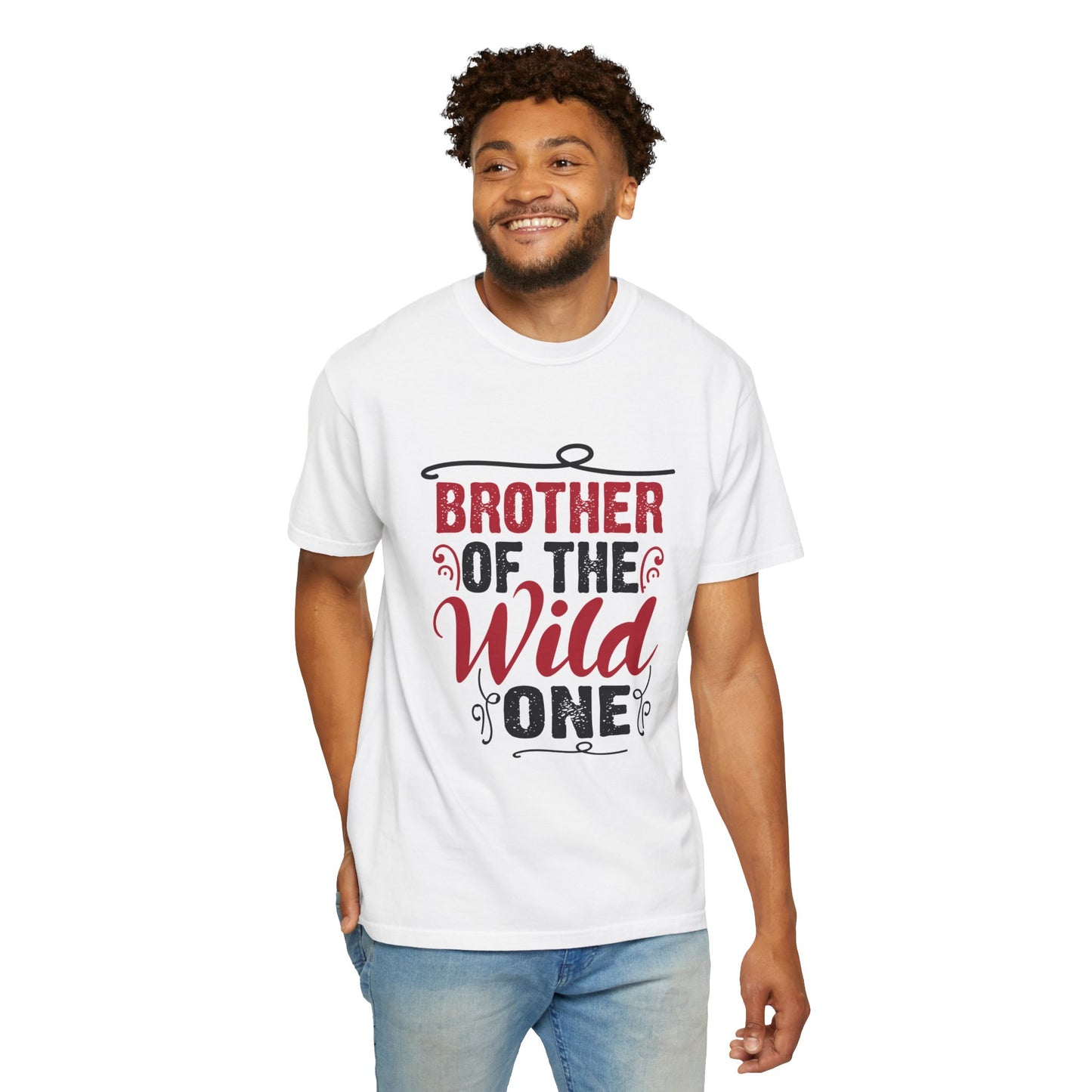 Brother of the Wild One Unisex T-Shirt - Perfect for Sibling Celebrations & Nature Lovers