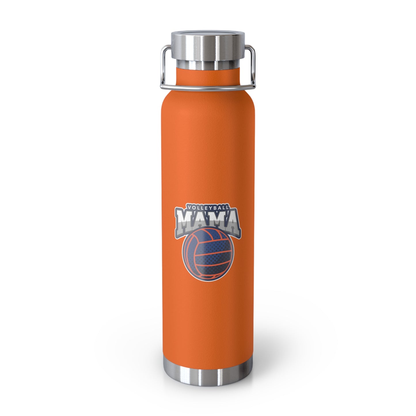 Volleyball Mama Copper Vacuum Insulated Bottle, 22oz