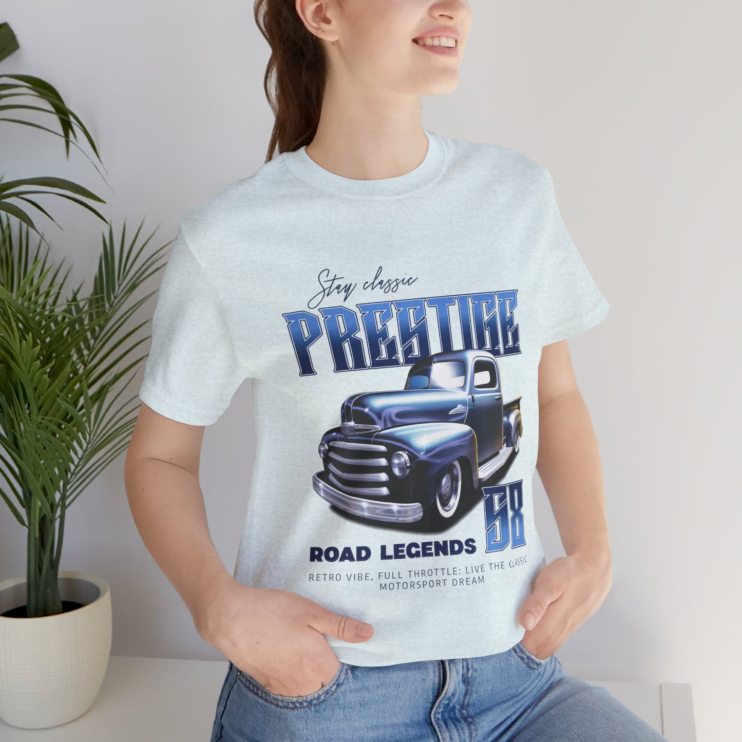 Camiseta de manga corta unisex Stay Classic Prestige Road Legends 