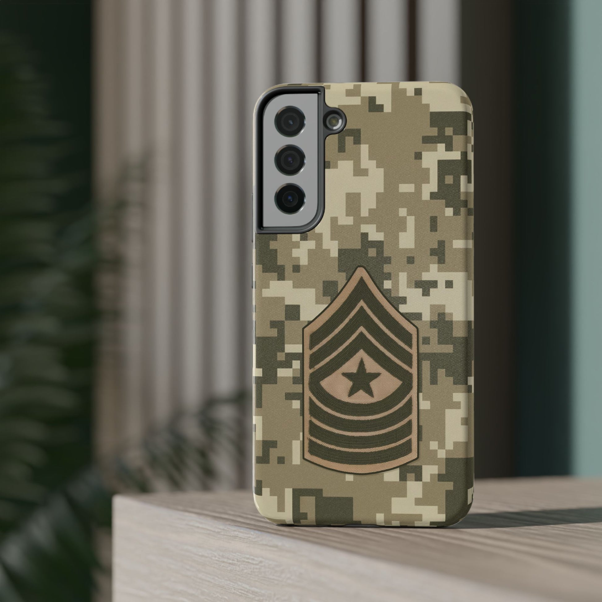 Camouflage Impact-Resistant Cases, Sergeant Major