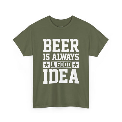 Beer is Always a Good Idea Unisex Heavy Cotton Tee