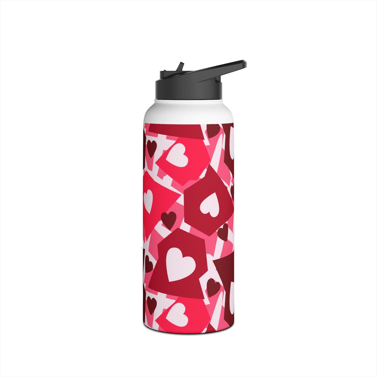 Love in Style Stainless Steel Water Bottle, Standard Lid