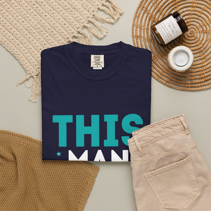 Funny Daddy-To-Be T-Shirt - Unisex Garment-Dyed Tee