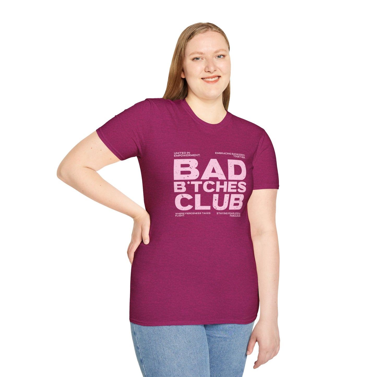 Bad B*tches Club Unisex Softstyle T-Shirt