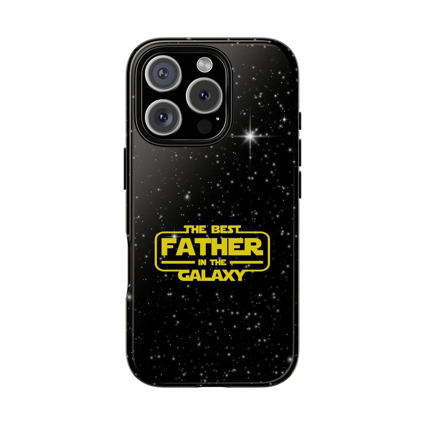 Galaxy-Themed iPhone Tough Case - Perfect Gift for the Best Father