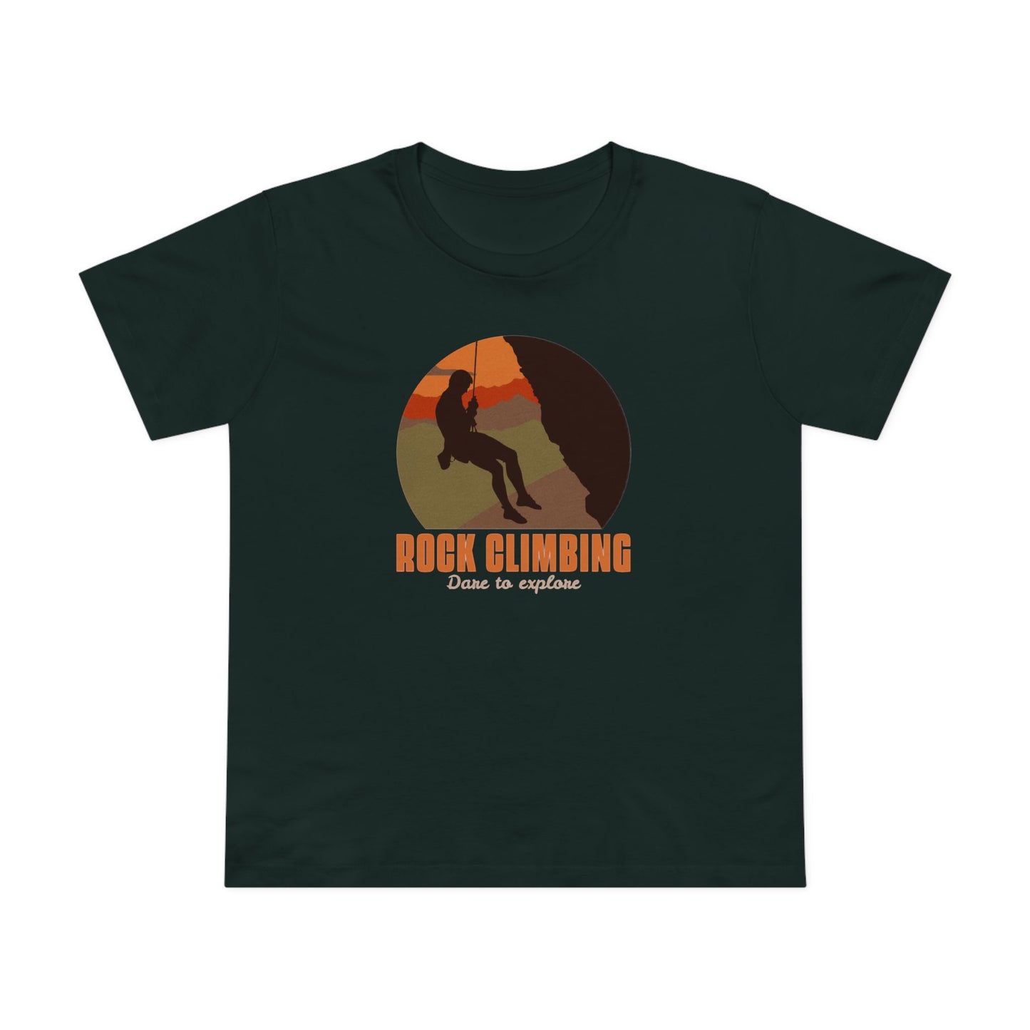 Rock Climbing Dare To Explore Women’s Maple Tee