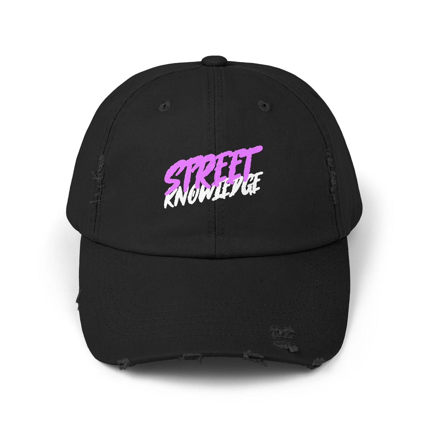 Street Knowledge Unisex Distressed Cap