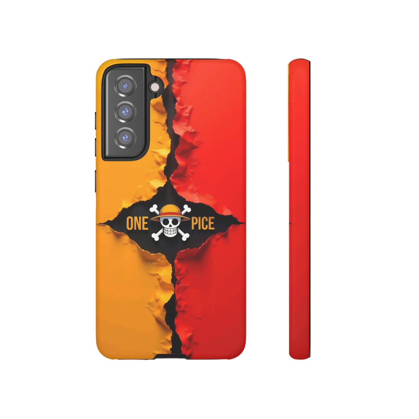 One Piece Samsung Tough Phone Case, Pirate Adventure Design