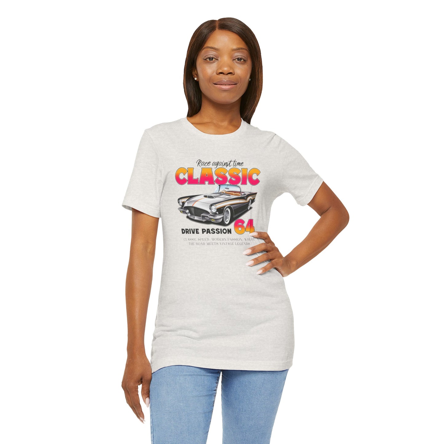 Race Against Time Classic  Unisex Jersey Short Sleeve Tee