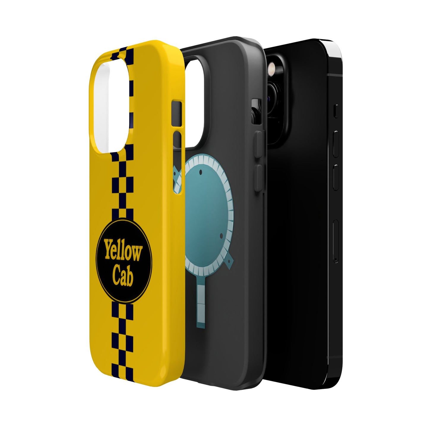 Yellow Cab Magnetic Phone Cases, Taxi Driver