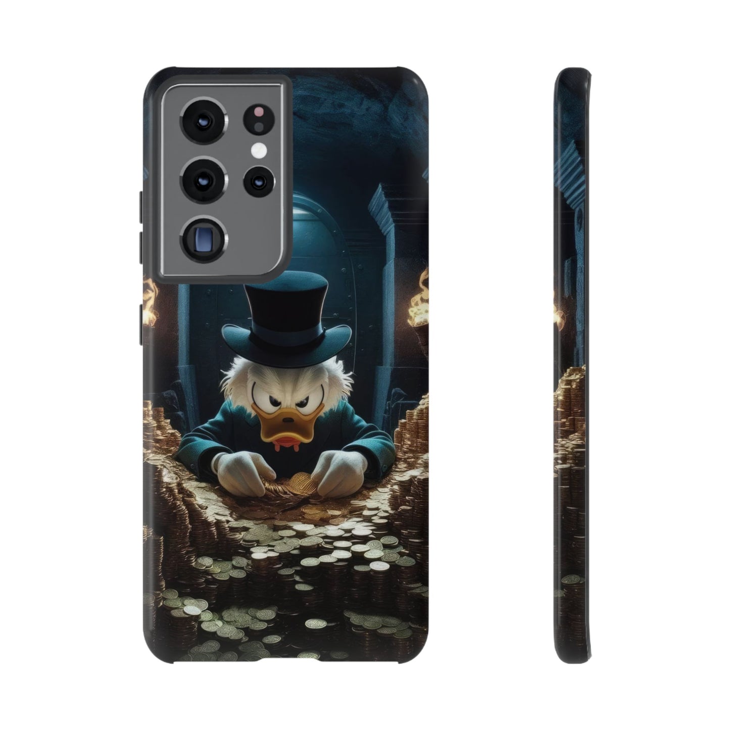 Scrooge McDuck Samsung Phone Case for Cartoon Lovers