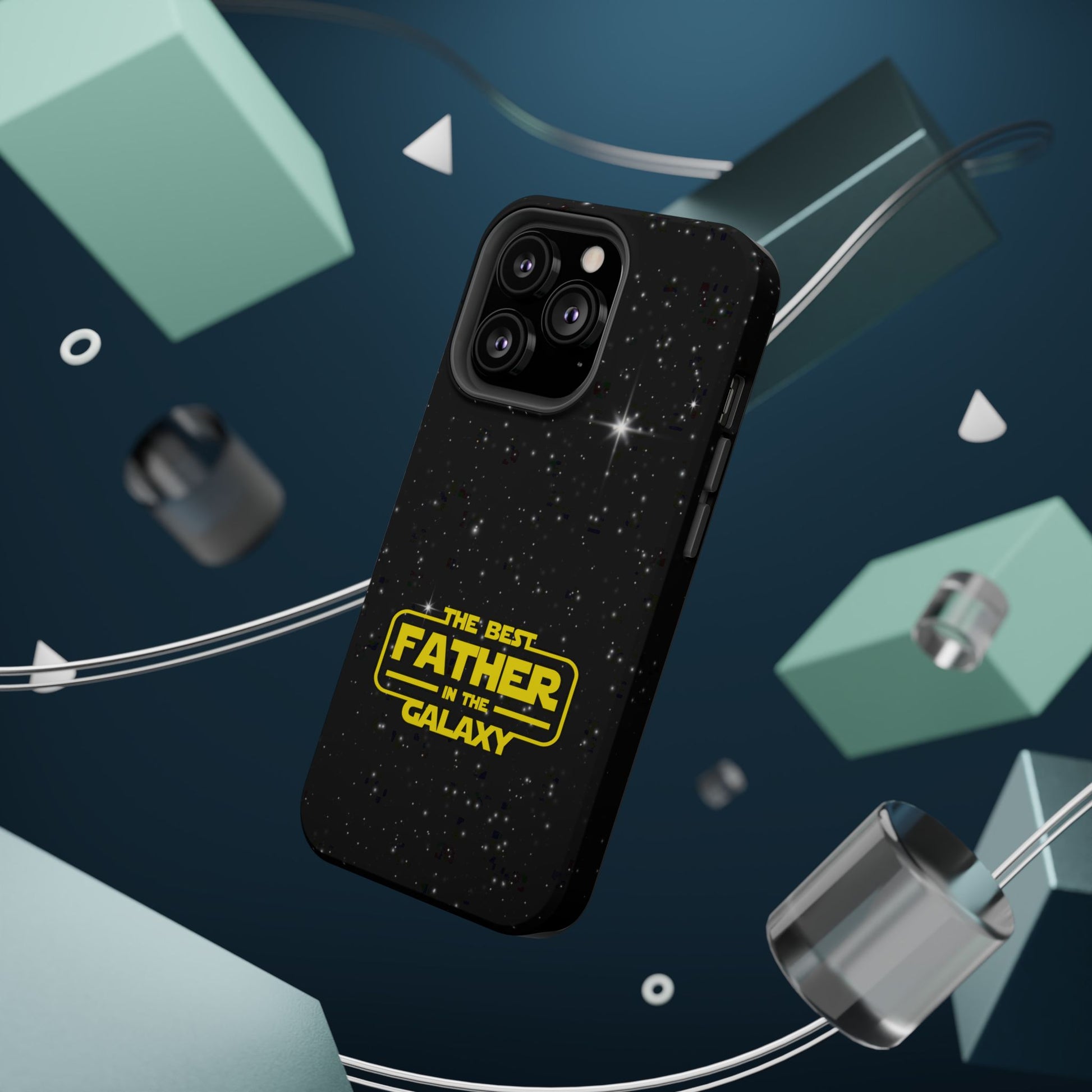 Galaxy-Themed iPhone Magnetic Case - Perfect Gift for the Best Father