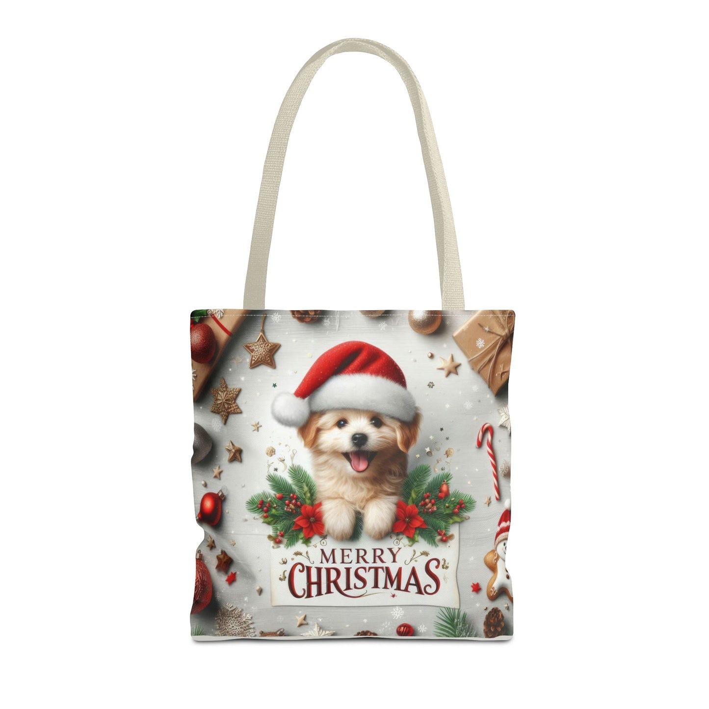 Jingle Paws Tote Bag (AOP)