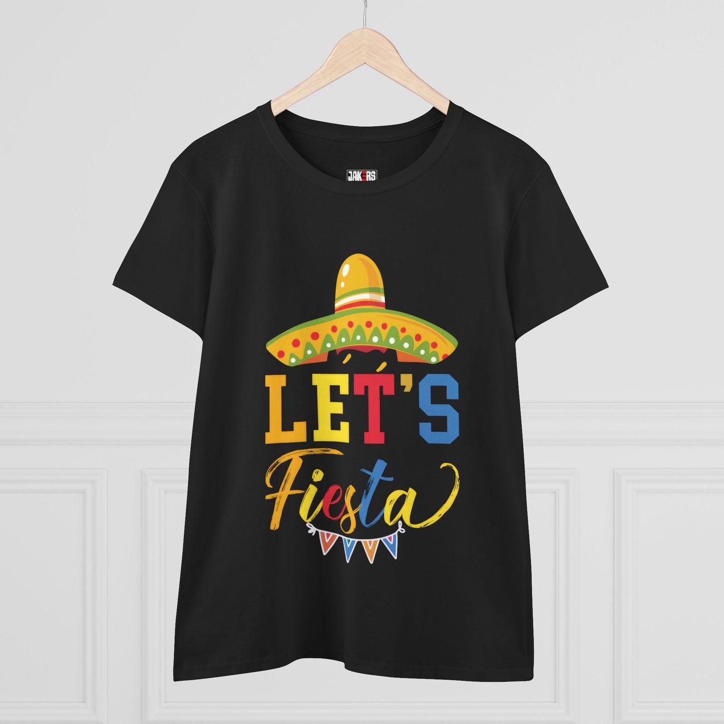 Women’s Fiesta Tee - Celebrate in Style with Fun ‚Let's Fiesta‘ Design