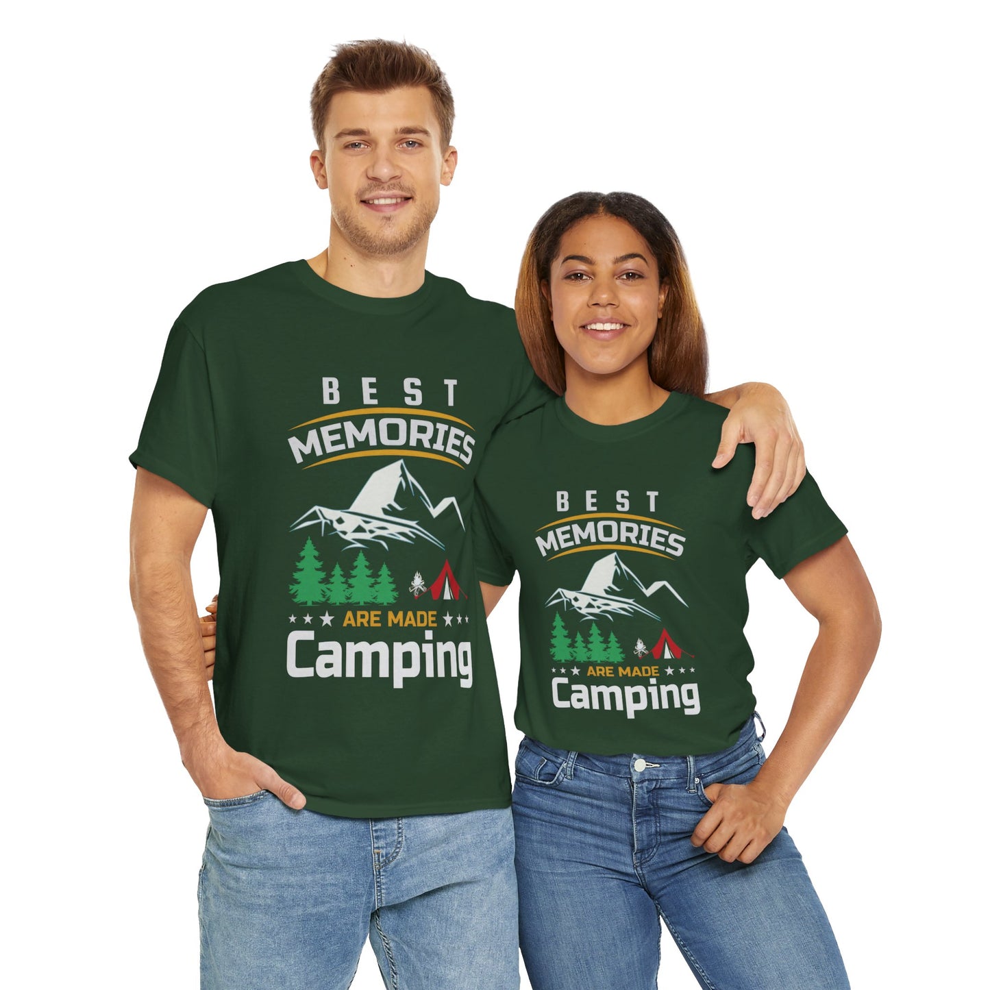 Camping Memories Unisex Heavy Cotton Tee