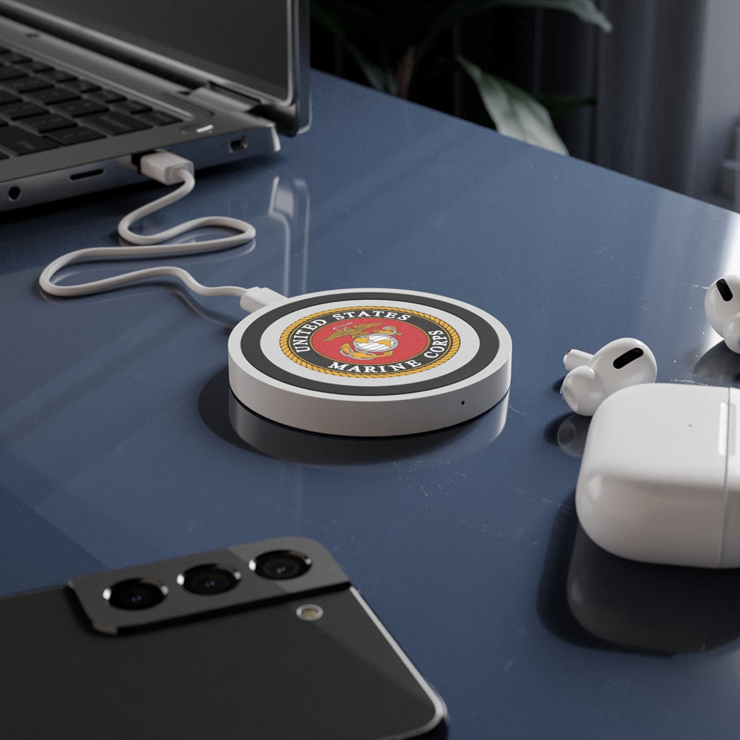 U.S. Marine Corps Quake Wireless Charging Pad